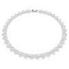 Collier Ariana Grande X Swarovski, tailles variées, cœur, blanc, plaqué rhodium