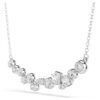 Collier Constella, tailles variées, blanc, plaqué rhodium Collier Constella, tailles variées, blanc, plaqué rhodium