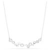 Collier Constella, tailles variées, blanc, plaqué rhodium Collier Constella, tailles variées, blanc, plaqué rhodium