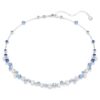 Collier Constella, tailles variées, bleu, plaqué rhodium Collier Constella, tailles variées, bleu, plaqué rhodium