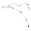 Collier Constella, tailles variées, bleu, plaqué rhodium Collier Constella, tailles variées, bleu, plaqué rhodium