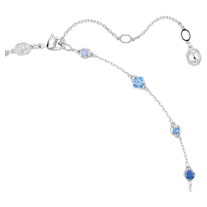 Collier Constella, tailles variées, bleu, plaqué rhodium Collier Constella, tailles variées, bleu, plaqué rhodium