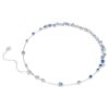 Collier Constella, tailles variées, bleu, plaqué rhodium Collier Constella, tailles variées, bleu, plaqué rhodium