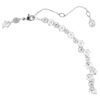 Collier Constella, tailles variées, fermoir, blanc, plaqué rhodium Collier Constella, tailles variées, fermoir, blanc, plaqué rhodium