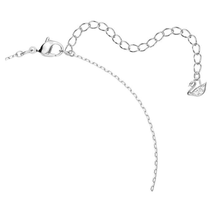 Collier « Cygne dansant », bleu, plaqué rhodium Collier « Cygne dansant », bleu, plaqué rhodium