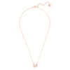 Collier Cygne, rose, plaqué or rose Collier Cygne, rose, plaqué or rose