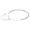 Collier Dextera, taille ronde, blanc, acier inoxydable Collier Dextera, taille ronde, blanc, acier inoxydable