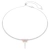 Collier en Y Ariana Grande X Swarovski, tailles variées, libellule, multicolore, plaqué rhodium Collier en Y Ariana Grande X Swarovski, tailles variées, libellule, multicolore, plaqué rhodium