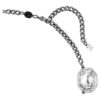 Collier « Feather » de la collection « The Vienna Collection », blanc, plaqué ruthénium Collier « Feather » de la collection « The Vienna Collection », blanc, plaqué ruthénium