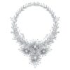 Collier Galaxy, diamants synthétiques 156,62 ct au total, formes variées, or blanc 18 carats Collier Galaxy, diamants synthétiques 156,62 ct au total, formes variées, or blanc 18 carats