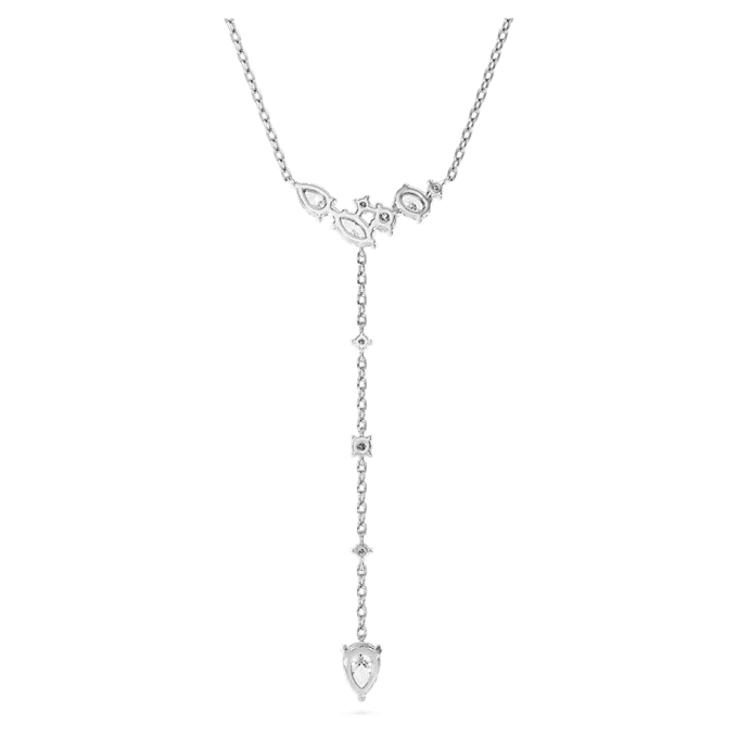 Collier Galaxy Y, diamants synthétiques, 0,7 ct au total, formes variées, argent sterling Collier Galaxy Y, diamants synthétiques, 0,7 ct au total, formes variées, argent sterling