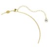 Collier Gema en Y, tailles variées, multicolore, plaqué or Collier Gema en Y, tailles variées, multicolore, plaqué or