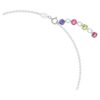 Collier Gema, tailles variées, multicolore, plaqué rhodium Collier Gema, tailles variées, multicolore, plaqué rhodium