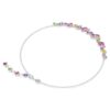 Collier Gema, tailles variées, multicolore, plaqué rhodium Collier Gema, tailles variées, multicolore, plaqué rhodium