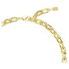 Collier Idyllia, tailles variées, motif floral, multicolore, plaqué or