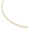 Collier Matrix Tennis, taille ronde, blanc, plaqué or Collier Matrix Tennis, taille ronde, blanc, plaqué or
