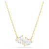 Collier Mesmera Cœur, blanc, plaqué or Collier Mesmera Cœur, blanc, plaqué or