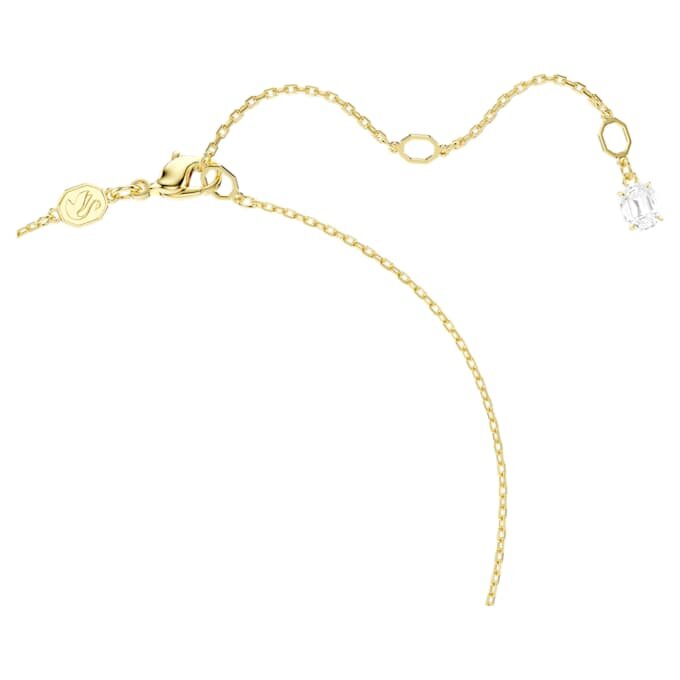 Collier Mesmera Cœur, blanc, plaqué or Collier Mesmera Cœur, blanc, plaqué or