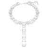 Collier Millenia, tailles variées, blanc, plaqué rhodium Collier Millenia, tailles variées, blanc, plaqué rhodium