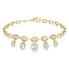 Collier octogonal avec diamants synthétiques, 12,56 ct au total, formes variées, or jaune 18 carats Collier octogonal avec diamants synthétiques, 12,56 ct au total, formes variées, or jaune 18 carats
