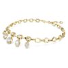 Collier octogonal avec diamants synthétiques, 12,56 ct au total, formes variées, or jaune 18 carats Collier octogonal avec diamants synthétiques, 12,56 ct au total, formes variées, or jaune 18 carats