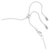 Collier ras-du-cou Ariana Grande X Swarovski avec perle en cristal, taille ronde, blanc, plaqué rhodium Collier ras-du-cou Ariana Grande X Swarovski avec perle en cristal, taille ronde, blanc, plaqué rhodium