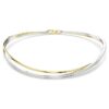 Collier ras-du-cou Hyperbola, taille ronde, blanc, finition métaux mélangés Collier ras-du-cou Hyperbola, taille ronde, blanc, finition métaux mélangés