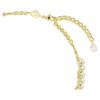 Collier ras-du-cou Idyllia, taille ovale, blanc, plaqué or Collier ras-du-cou Idyllia, taille ovale, blanc, plaqué or
