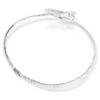 Collier ras-du-cou Matrix, taille baguette, blanc, plaqué rhodium Collier ras-du-cou Matrix, taille baguette, blanc, plaqué rhodium