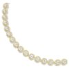 Collier Una Angelic, taille ronde, blanc, plaqué or Collier Una Angelic, taille ronde, blanc, plaqué or