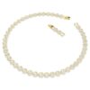 Collier Una Angelic, taille ronde, blanc, plaqué or Collier Una Angelic, taille ronde, blanc, plaqué or