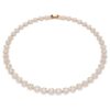 Collier Una Angelic, taille ronde, moyen, blanc, plaqué or rose Collier Una Angelic, taille ronde, moyen, blanc, plaqué or rose