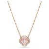 Collier Una Trèfle, rose, plaqué or rose Collier Una Trèfle, rose, plaqué or rose
