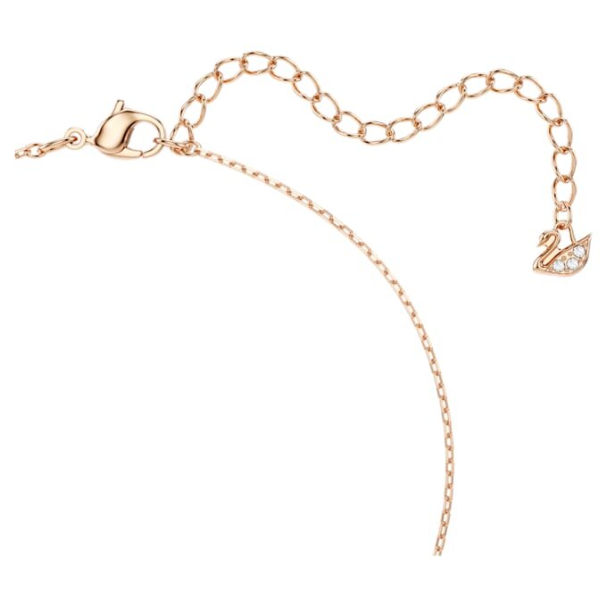 Collier Una Trèfle, rose, plaqué or rose Collier Una Trèfle, rose, plaqué or rose