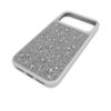 Coque de smartphone haut de gamme à cristaux à dos plat, iPhone® 17 Pro Max, couleur argentée Coque de smartphone haut de gamme à cristaux à dos plat, iPhone® 17 Pro Max, couleur argentée