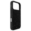 Coque de smartphone haut de gamme à dos plat ornée de cristaux, iPhone® 17 Pro, noir Coque de smartphone haut de gamme à dos plat ornée de cristaux, iPhone® 17 Pro, noir