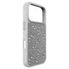 Coque de smartphone haute avec cristaux à dos plat, iPhone® 17 Pro, ton argenté Coque de smartphone haute avec cristaux à dos plat, iPhone® 17 Pro, ton argenté