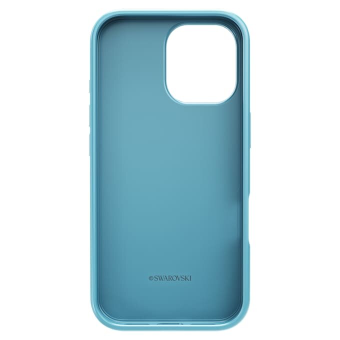 Coque de smartphone haute avec effet cristal, iPhone® 17, bleue Coque de smartphone haute avec effet cristal, iPhone® 17, bleue