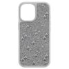Coque de smartphone High à dos plat ornée de cristaux, iPhone® 17, couleur argentée Coque de smartphone High à dos plat ornée de cristaux, iPhone® 17, couleur argentée