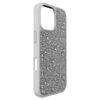 Coque de smartphone High à dos plat ornée de cristaux, iPhone® 17, couleur argentée Coque de smartphone High à dos plat ornée de cristaux, iPhone® 17, couleur argentée