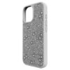 Coque de smartphone High à dos plat ornée de cristaux, iPhone® 17, couleur argentée Coque de smartphone High à dos plat ornée de cristaux, iPhone® 17, couleur argentée