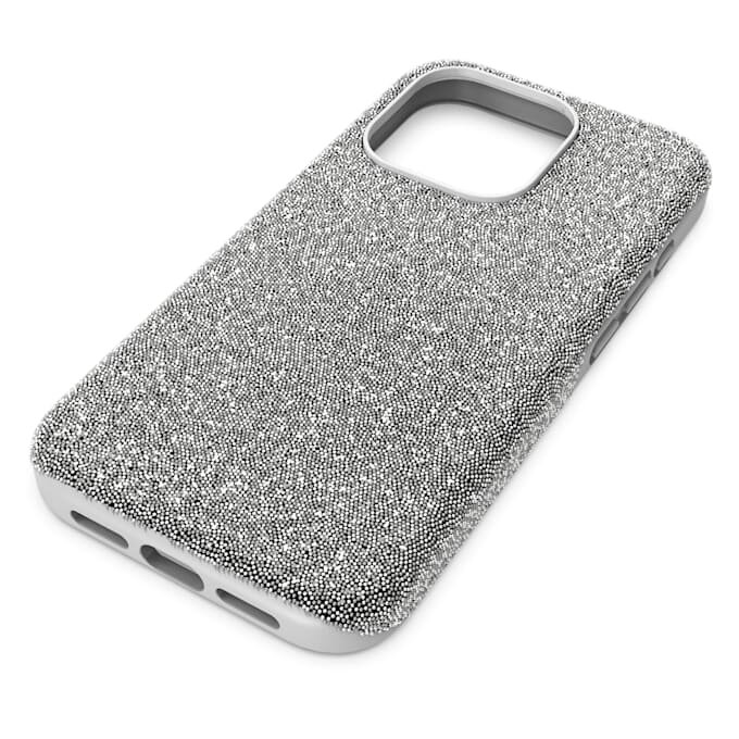 Coque haute pour smartphone iPhone® 15 Pro, ton argenté Coque haute pour smartphone iPhone® 15 Pro, ton argenté