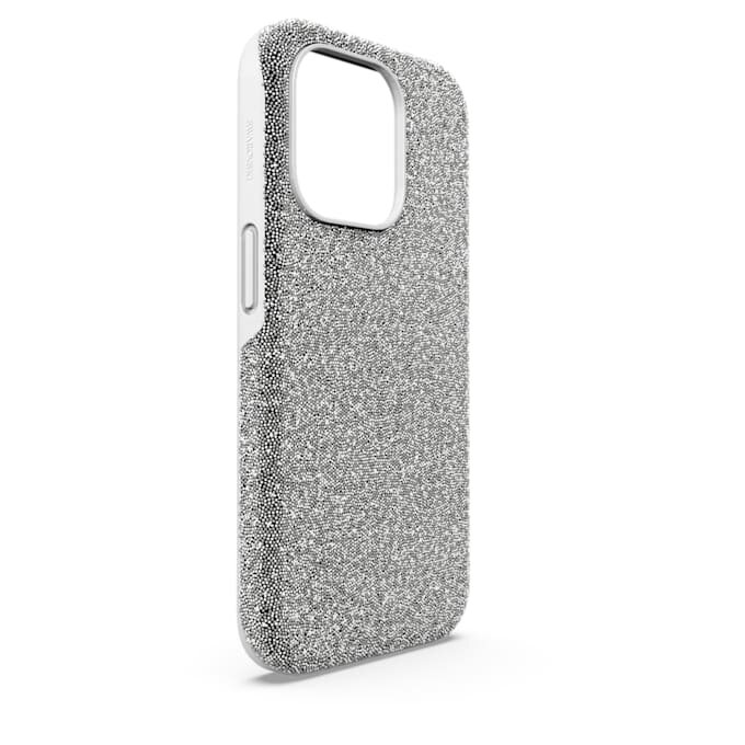 Coque haute pour smartphone iPhone® 15 Pro, ton argenté Coque haute pour smartphone iPhone® 15 Pro, ton argenté