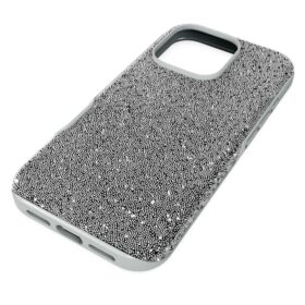 Coque haute pour smartphone iPhone® 16 Pro, ton argenté