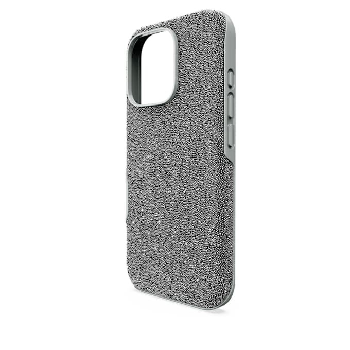 Coque haute pour smartphone iPhone® 16 Pro, ton argenté Coque haute pour smartphone iPhone® 16 Pro, ton argenté