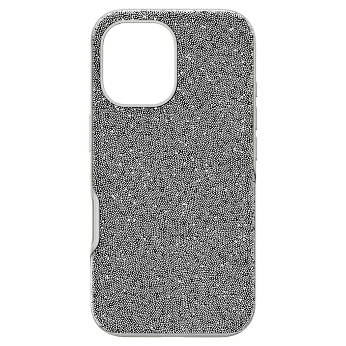 Coque haute pour smartphone iPhone® 16, ton argenté Coque haute pour smartphone iPhone® 16, ton argenté