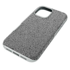 Coque haute pour smartphone iPhone® 16, ton argenté