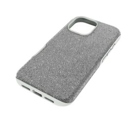Coque haute pour smartphone iPhone® 17, ton argenté