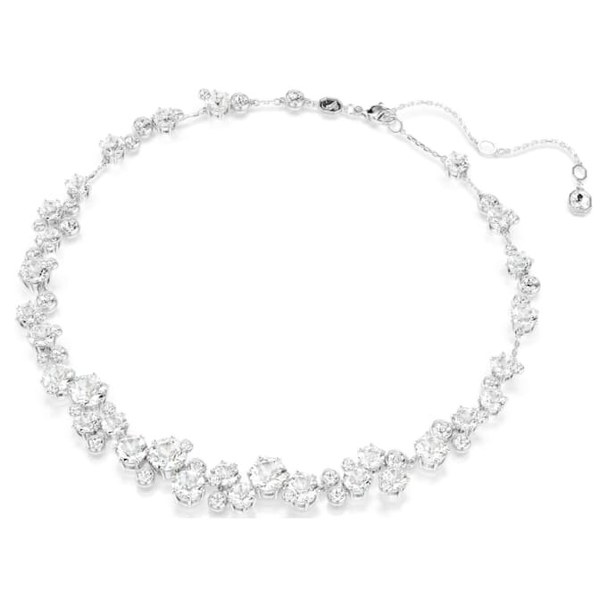 Ensemble Constella, tailles variées, blanc, plaqué rhodium Ensemble Constella, tailles variées, blanc, plaqué rhodium
