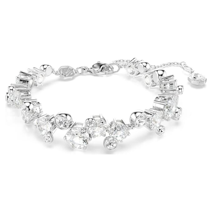 Ensemble Constella, tailles variées, blanc, plaqué rhodium Ensemble Constella, tailles variées, blanc, plaqué rhodium